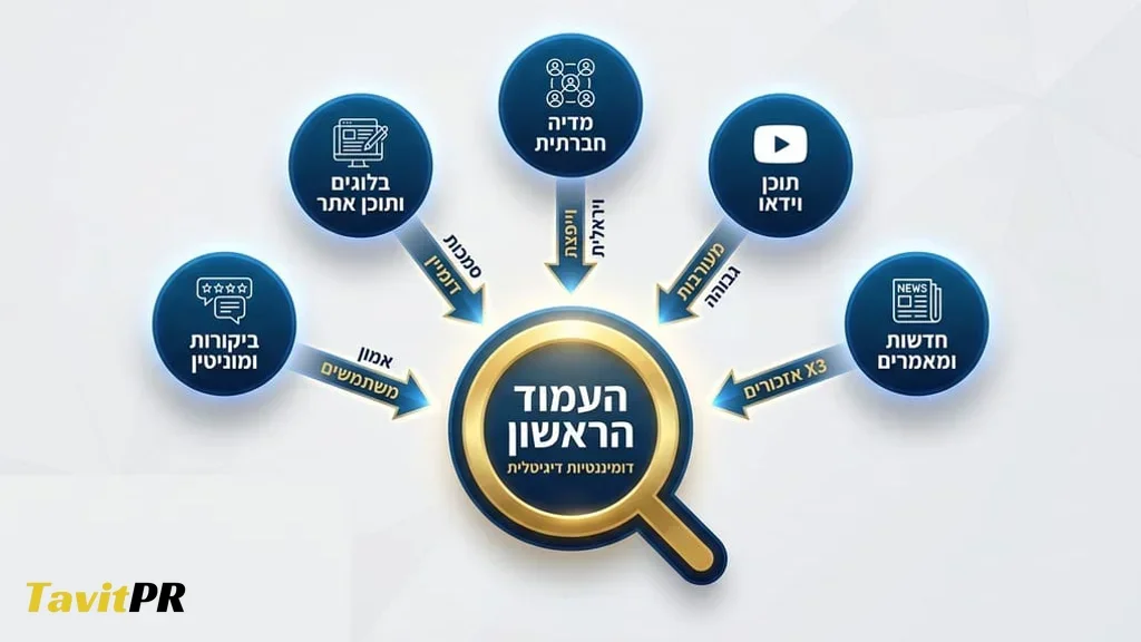 תרשים זרימה או איור קונספטואלי המציג ריבוי ערוצים דיגיטליים