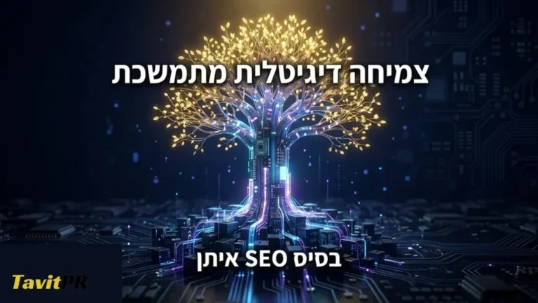 צמיחה לטווח ארוך של קידום אורגני עם מערך תוכן יציב