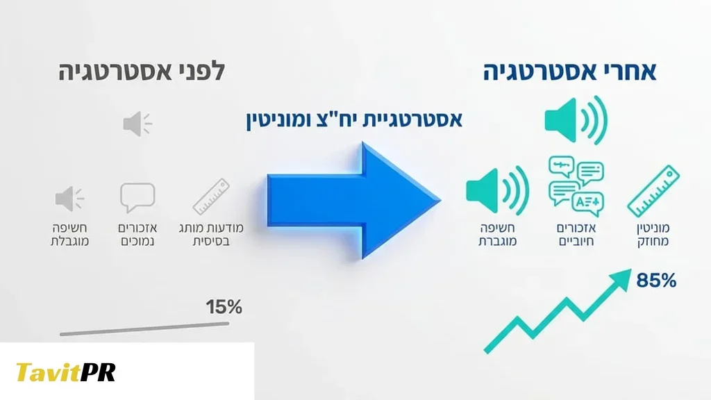 זינוק בחשיפה בעקבות כתבת יחסי ציבור